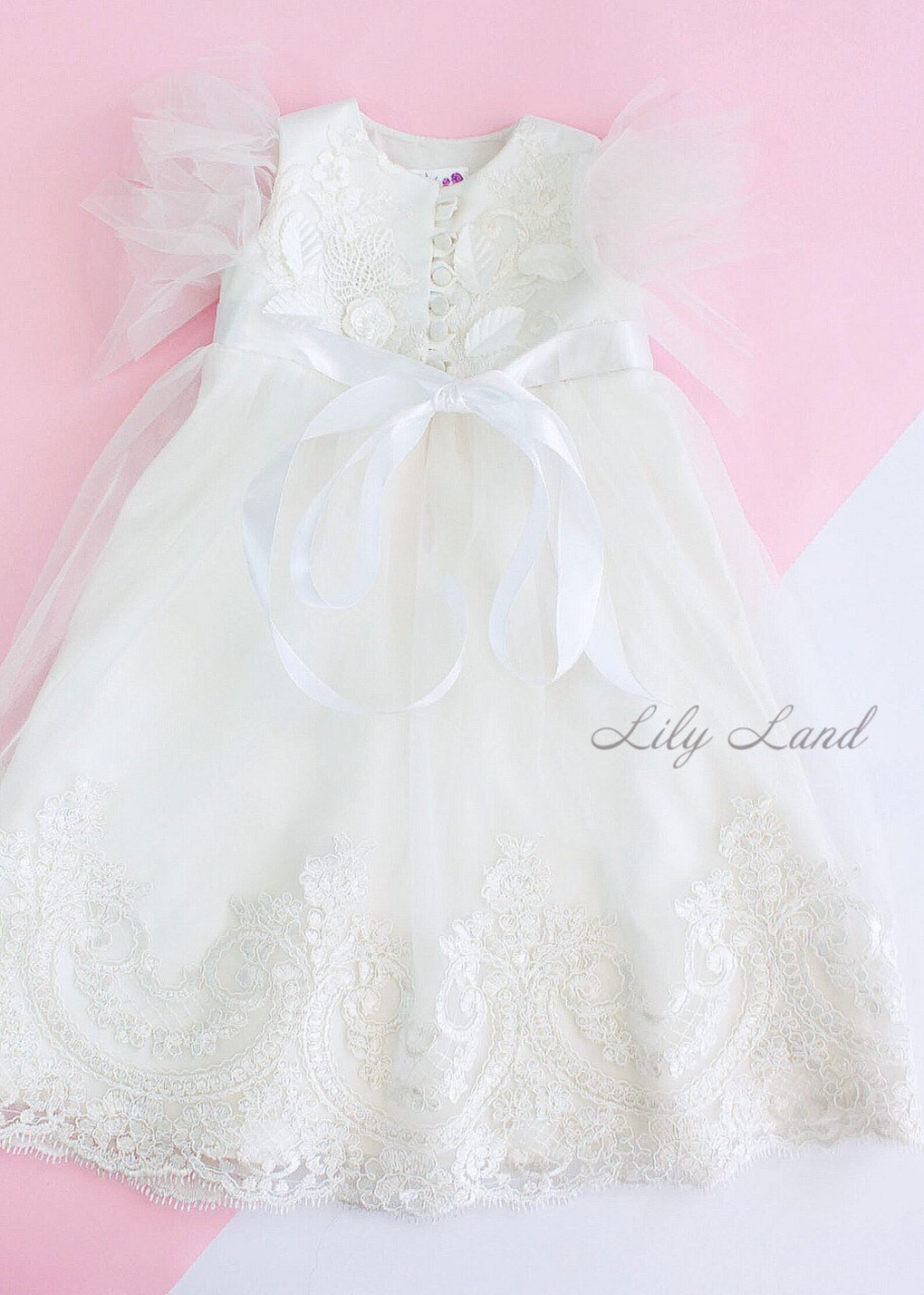 Ivory baptism outfit baby girl Baby Girls Christening Clothing Etsy