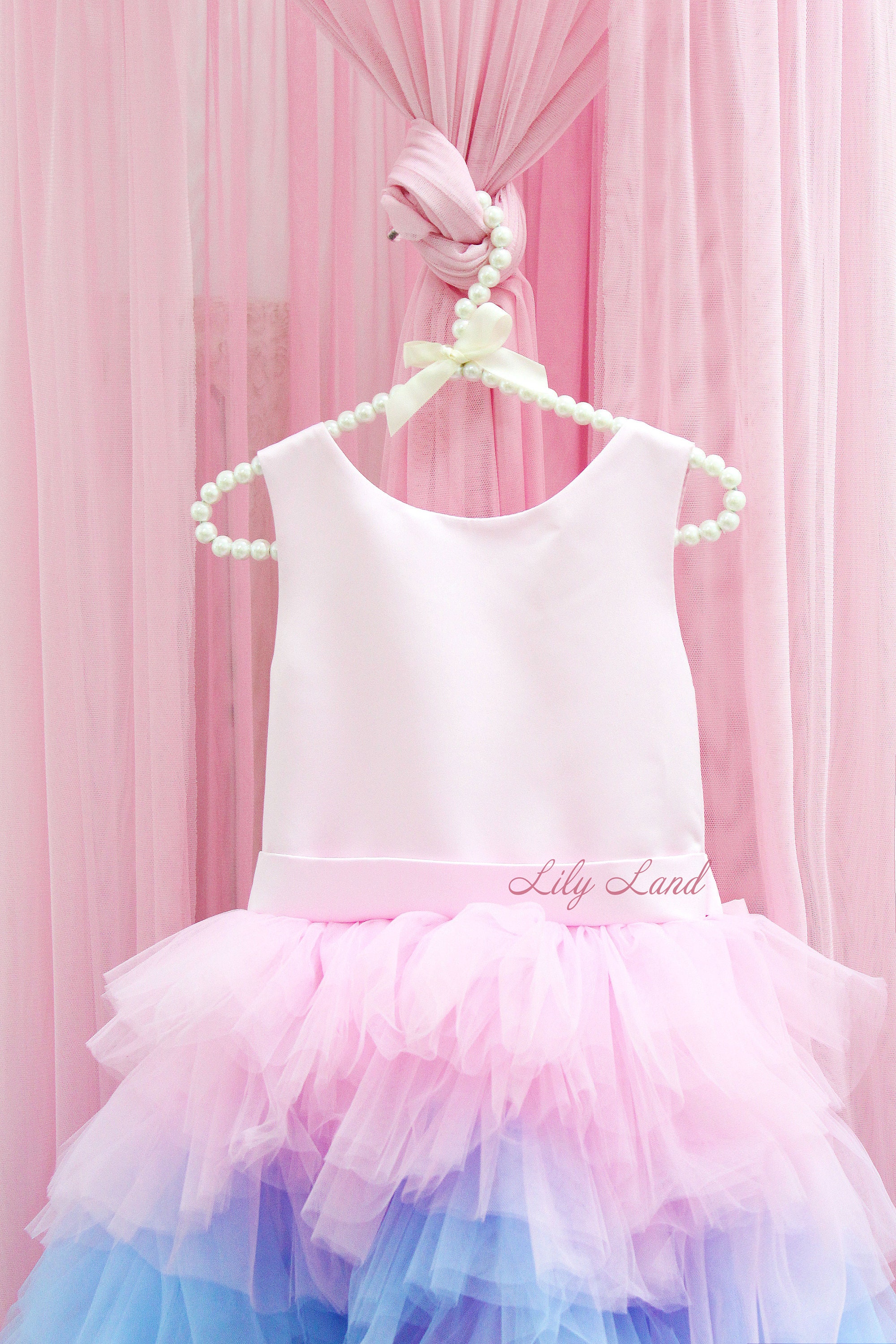 Beautiful Light Pink Birthday Party Dress – First Little Smile