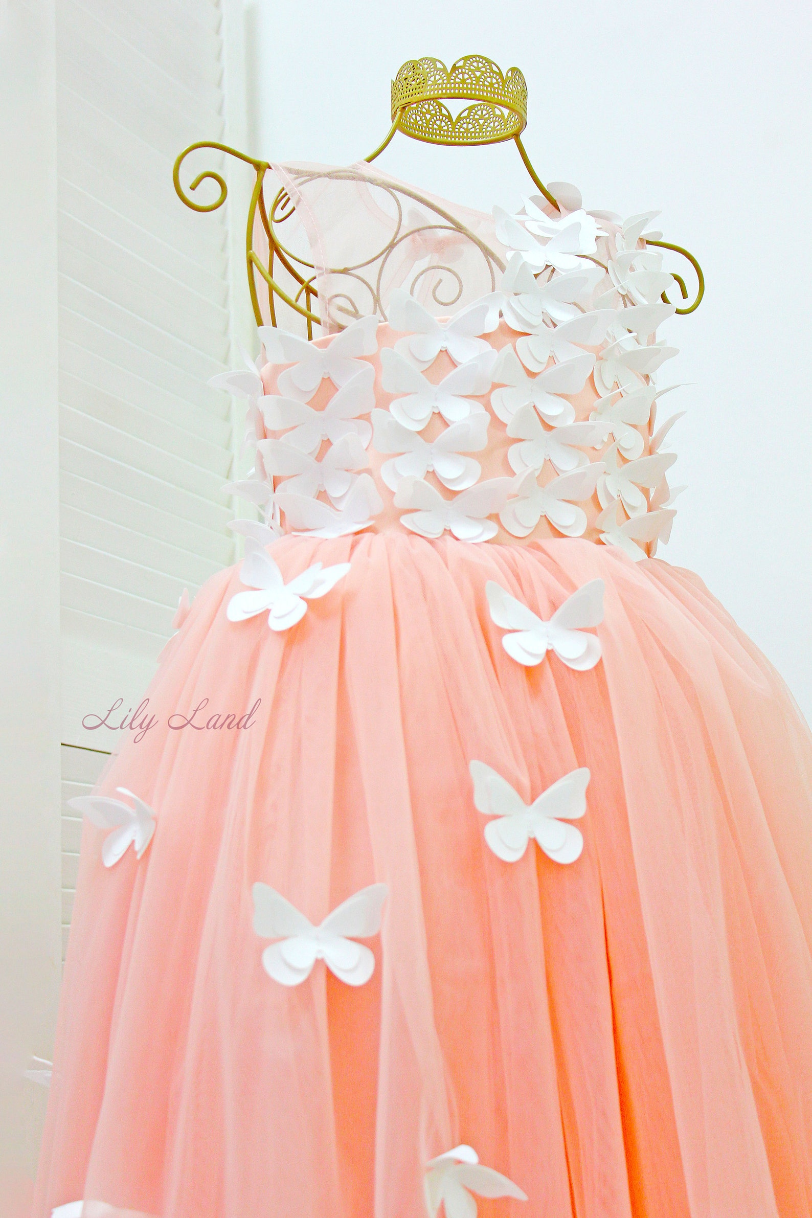 Baby girl dress with butterflies butterfly style birthday Etsy