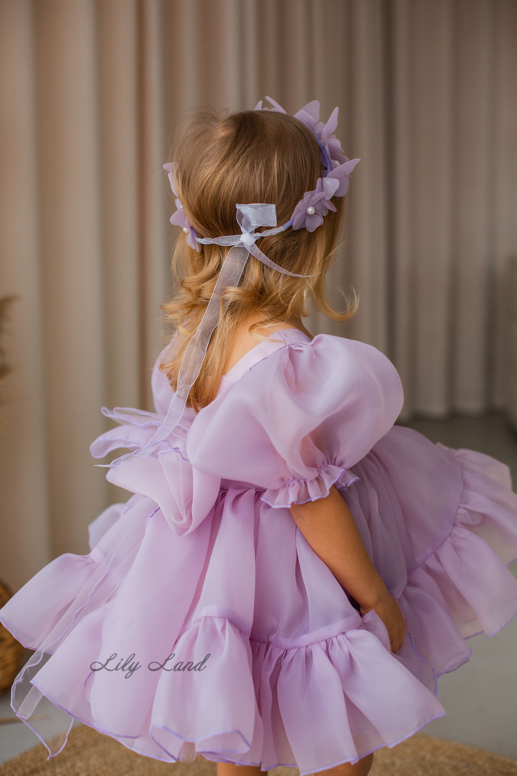 READY TO SHIP - Pale Lavender Tutu Puffy Flower Girl Dress, First Baby  Birthday Party Princess Gown, Pageant Toddler Special Occasion Dress - Etsy