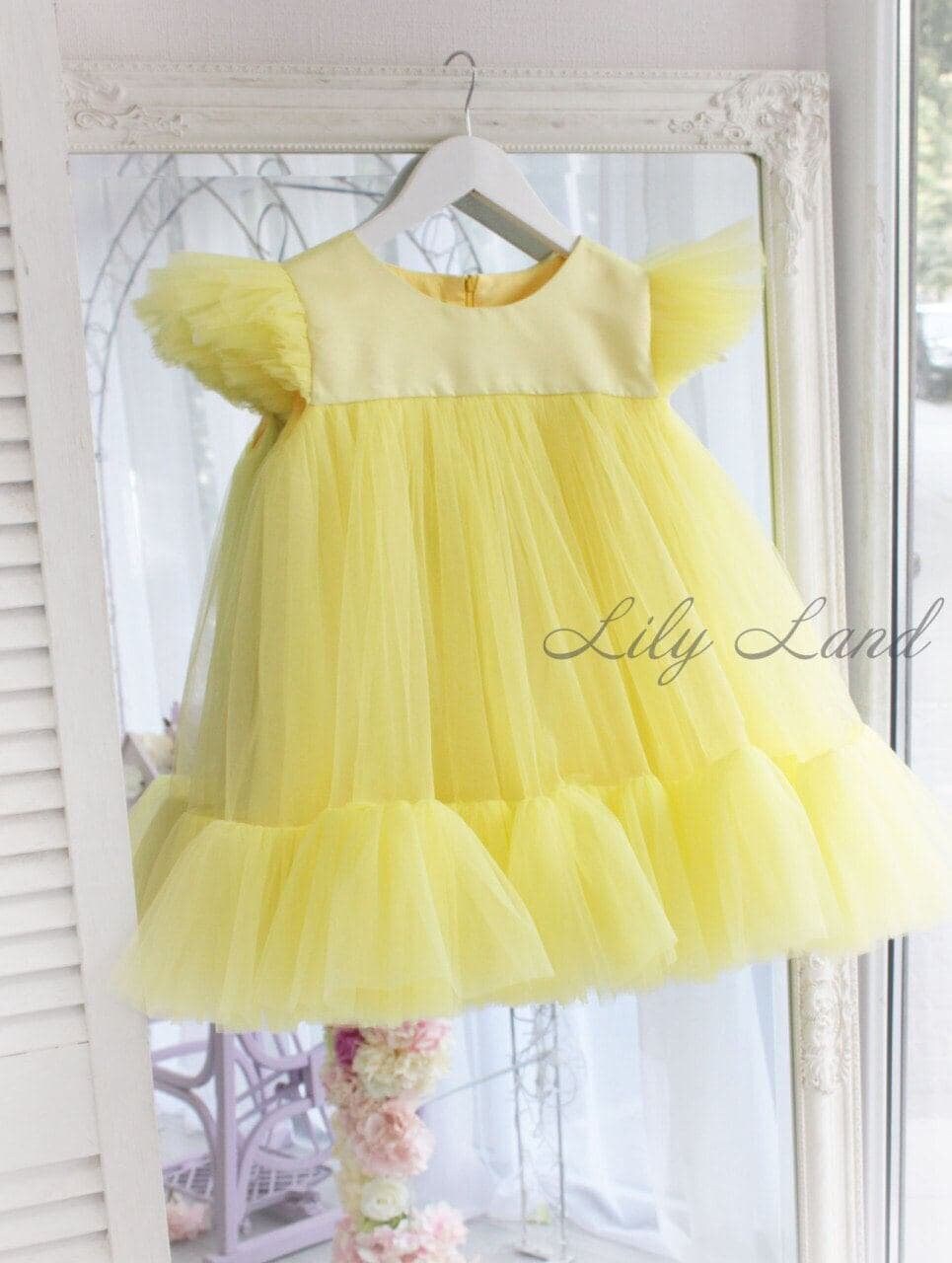 Yellow Summer Dress Tutu dress Toddler Baby Girls Princess Etsy