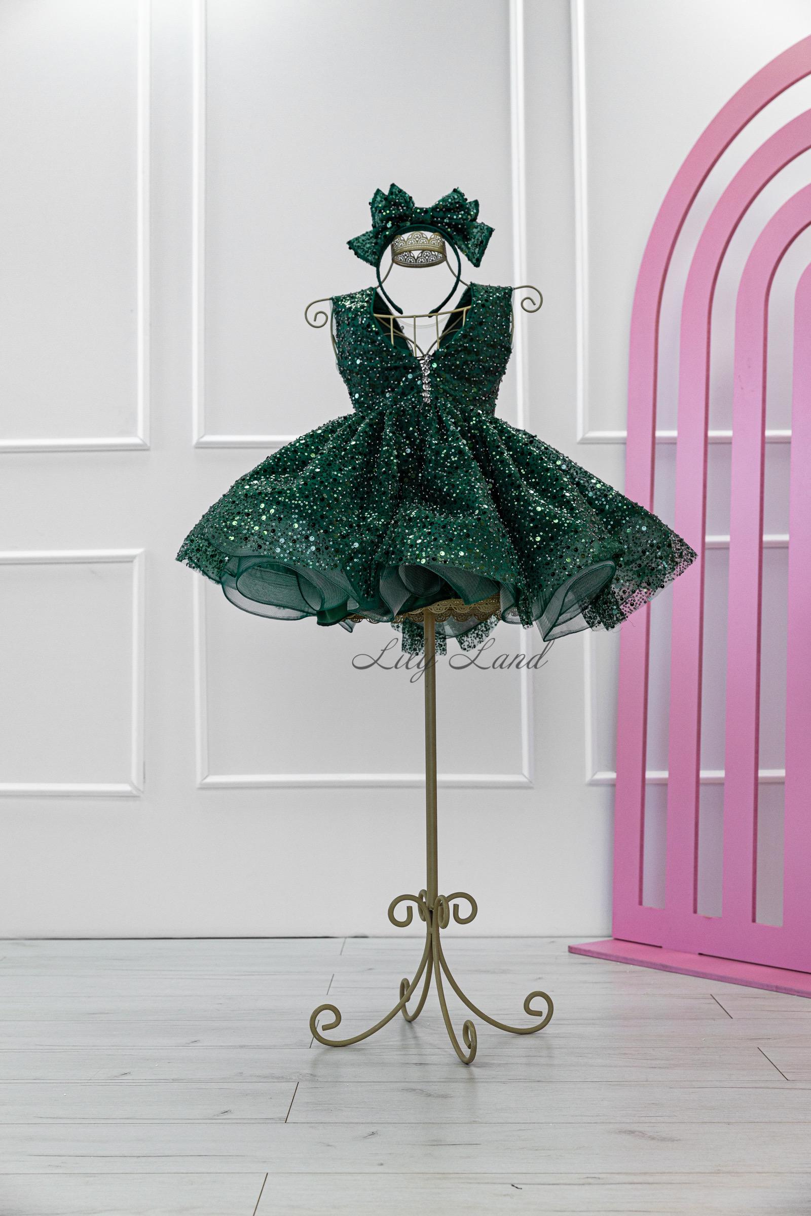 Emerald Green Sparkling Tutu Birthday Baby Dress, Flower Girl, Special  Occasion, Prom Gown, Wedding Pageant Look, Holiday Photoshoot Outfit - Etsy