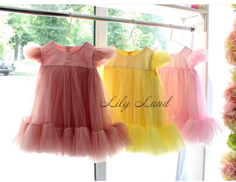 Pink Summer Dress Toddler Baby Girls Princess Dress cap Etsy