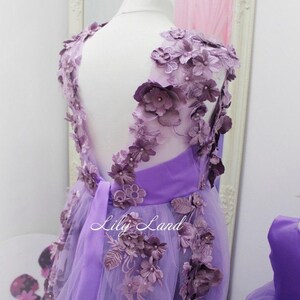Lavender Maternity Dress For Photoshoot SY017