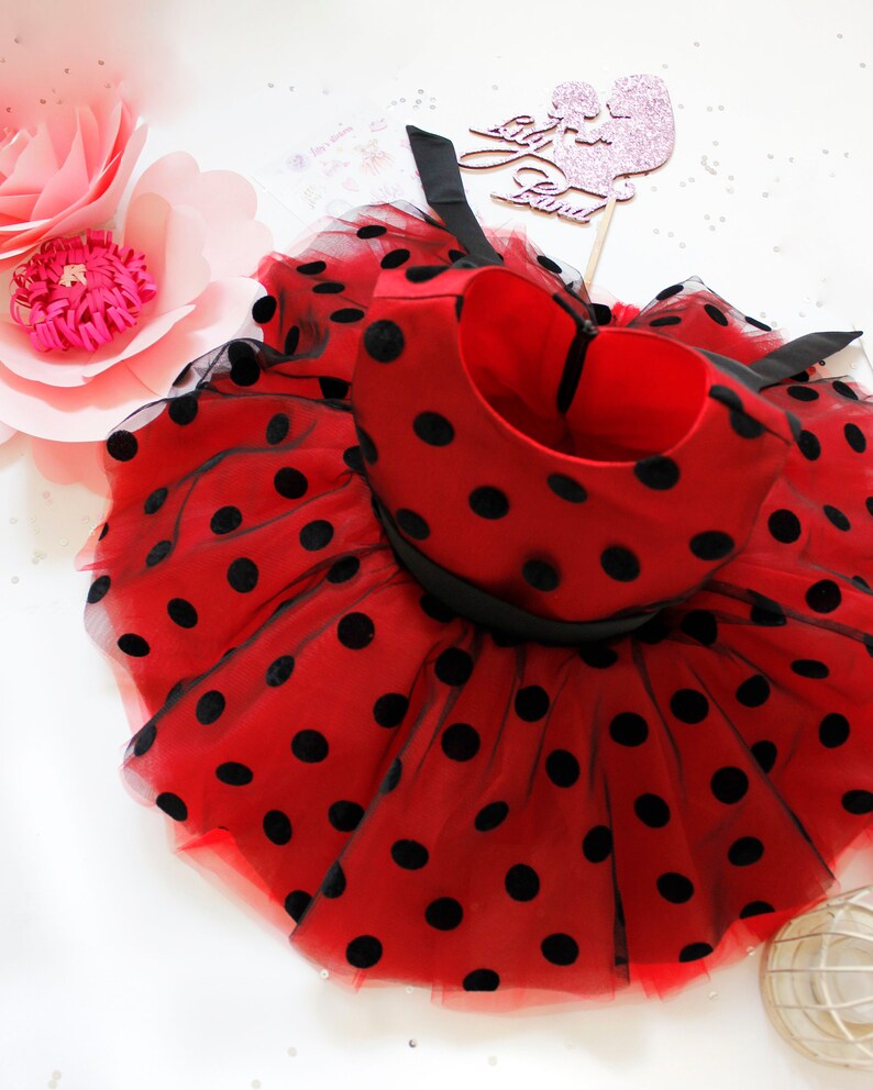 pageant fancy fairy tutu baby dress Minnie Mouse style baby girl dress festival birthday party polka dot red tulle puffy dress for girl