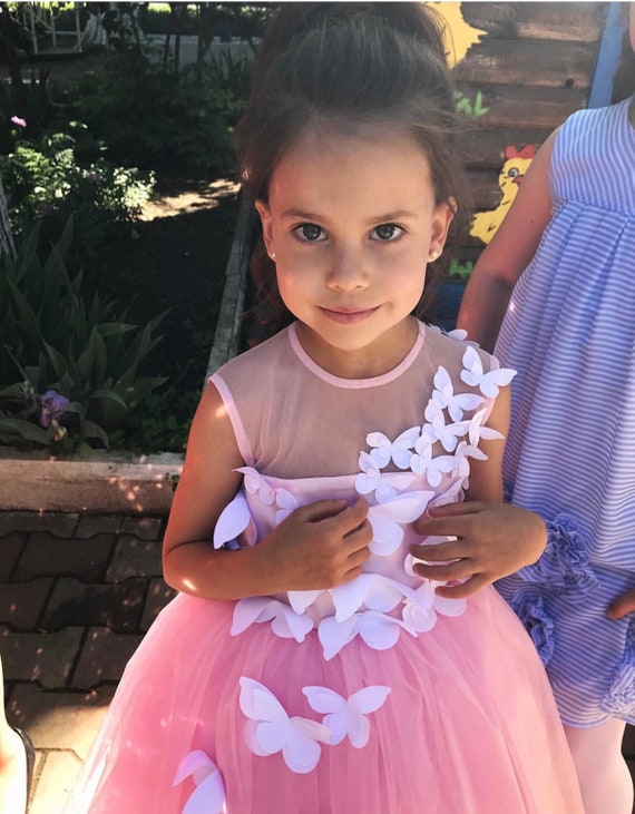 Robe papillon fille sale