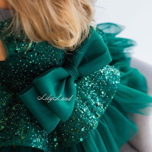 Emerald Sequin Tutu main image 0