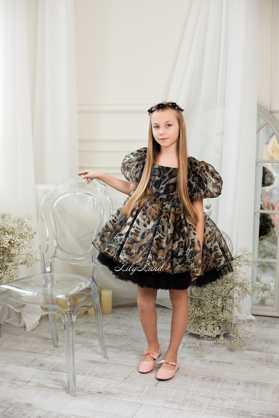 brown dress for birthday party A Line Brown Simple Evening Party Dresses Long Prom Dresses With Slit main image 1