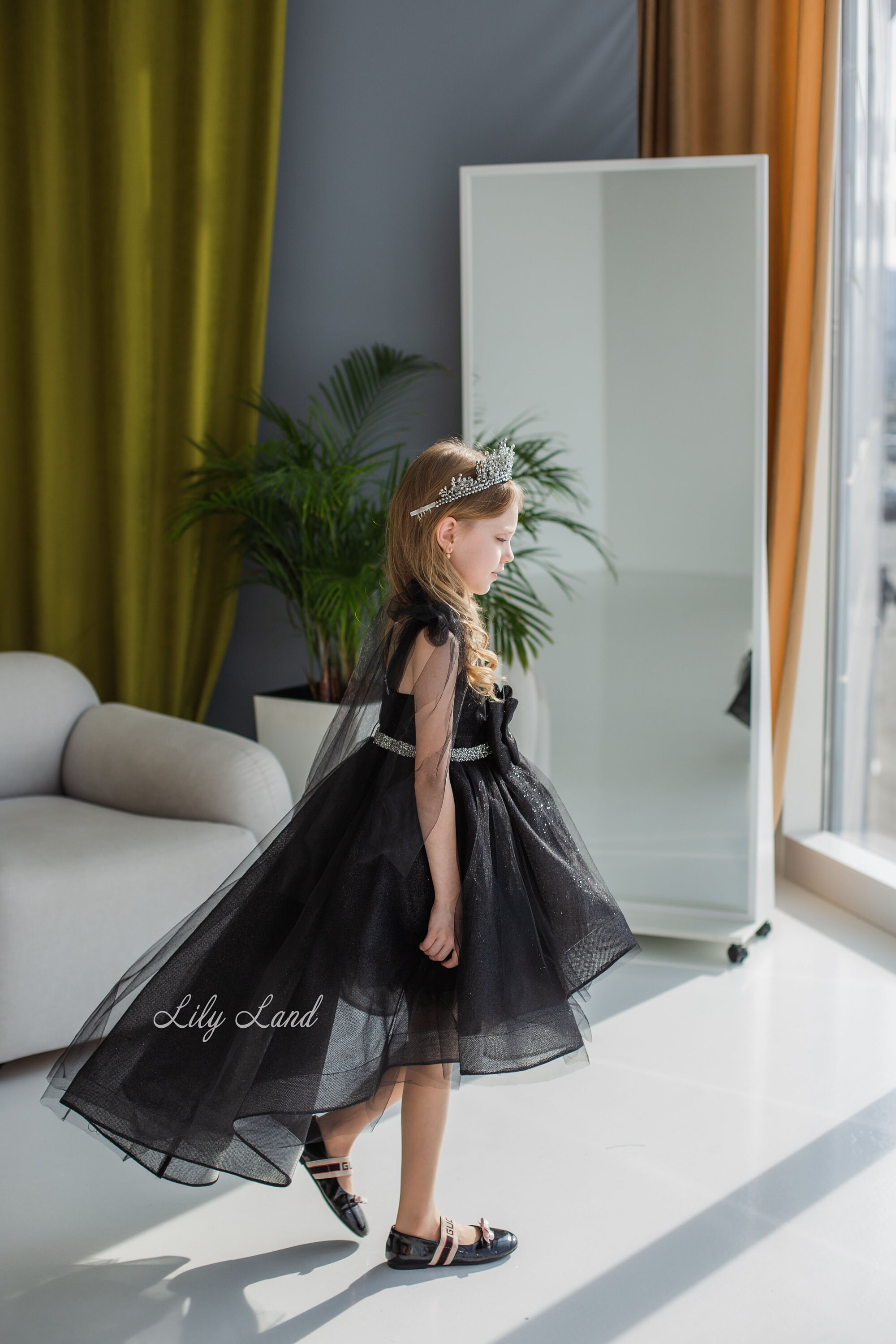 black dress woman Coco Blanc Black Taffeta Short Sleeve Dress 3 main image 0
