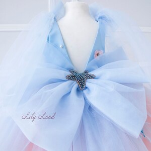 Girls Mermaid Dress Christmas Dress Beauty Pageant Dress  Toddler Sequin Dress  Birthday Dress main image 1