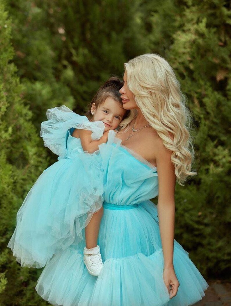 Hot pink Barbie style tulle dress for women hot pink