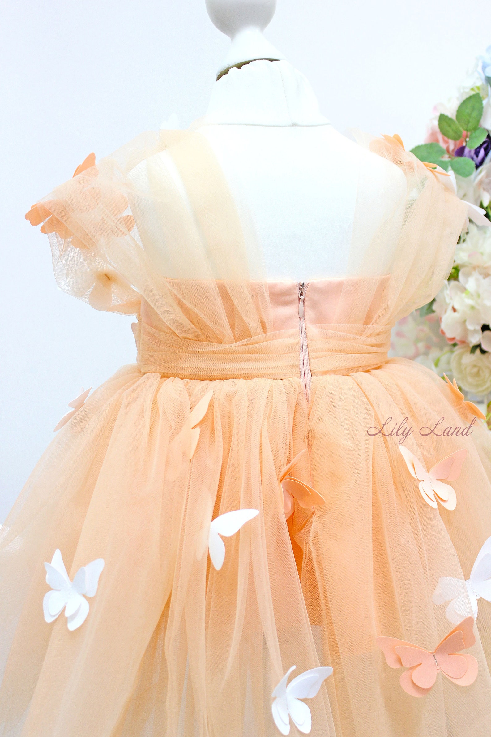 Baby girl dress with butterflies butterfly style birthday Etsy