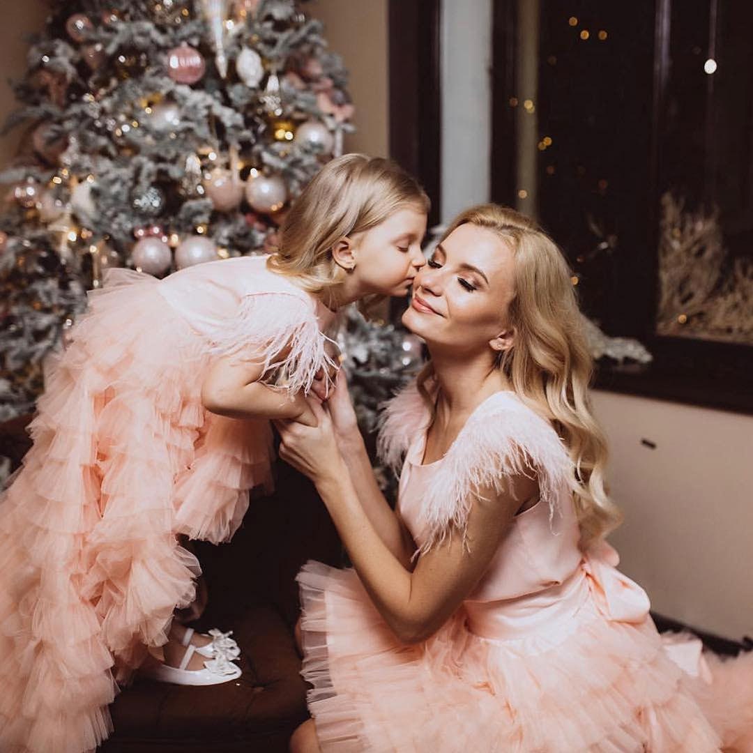 Blush Matching Dresses for Mommy and Me 