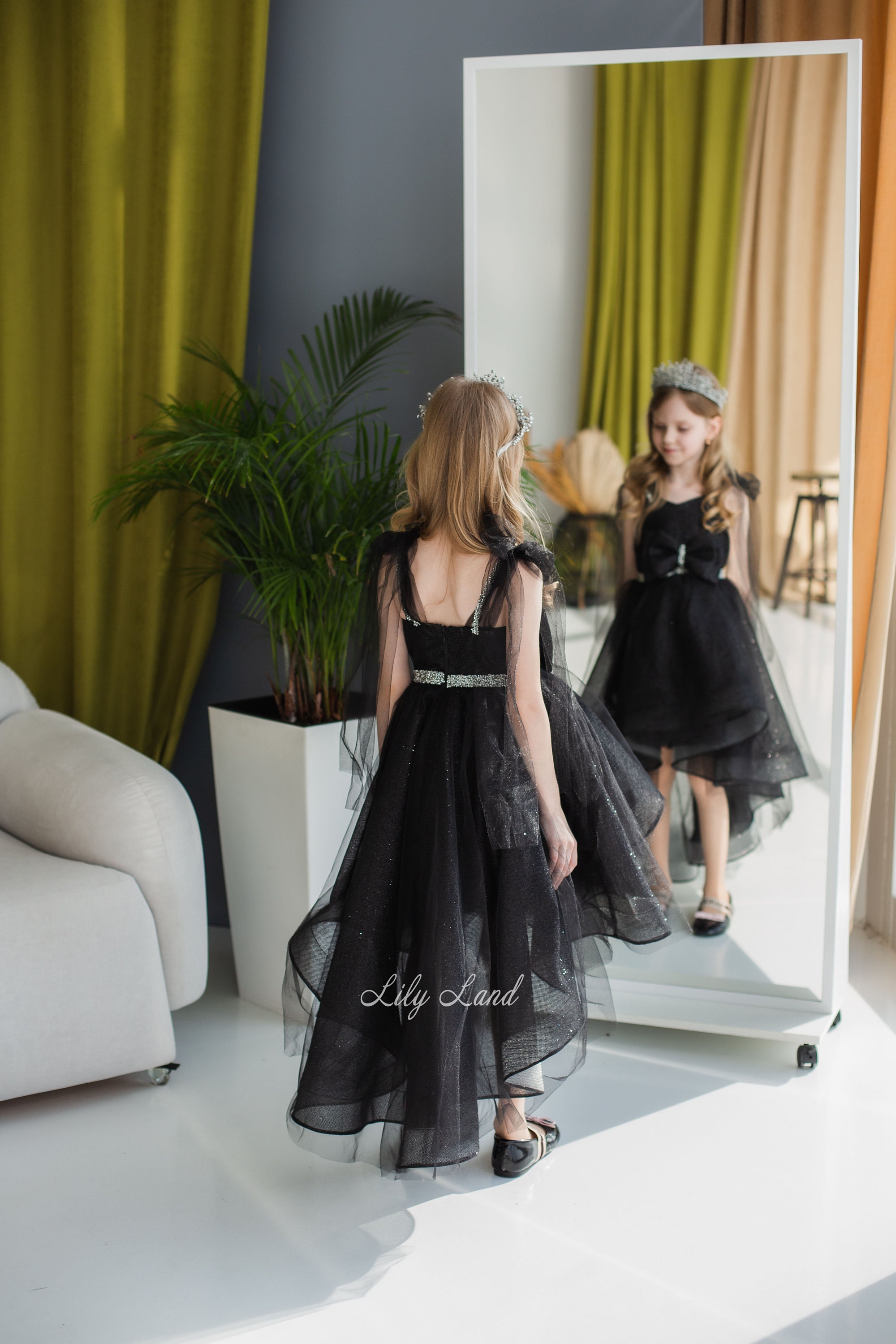 Black Glitter Pageant Girl Dress Train, Flower Girls Gown, Formal Event Toddler Dress, Baby Birthday Party Outfit, Prom Ball Gown Dress Black Glitter Pageant Girl Dress Train, Flower Girls Gown, Formal Event Toddler Dress, Baby Birthday Party Outfit, Prom Ball Gown Dress