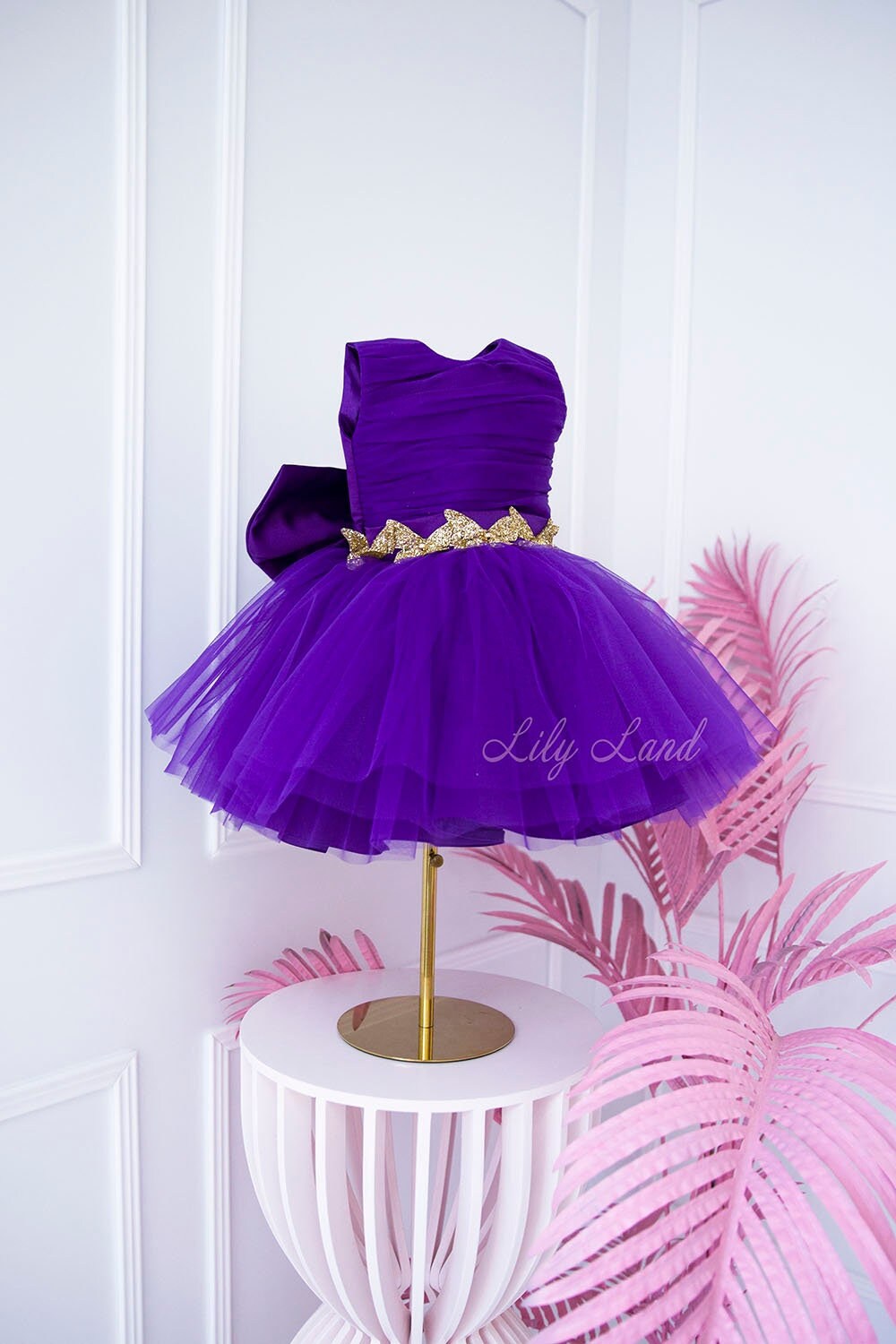 slim fit dress slacks Purple and Yellow Gradient V-neckline Straps Tulle Evening Gown, Long –  Cutedressy main image 1
