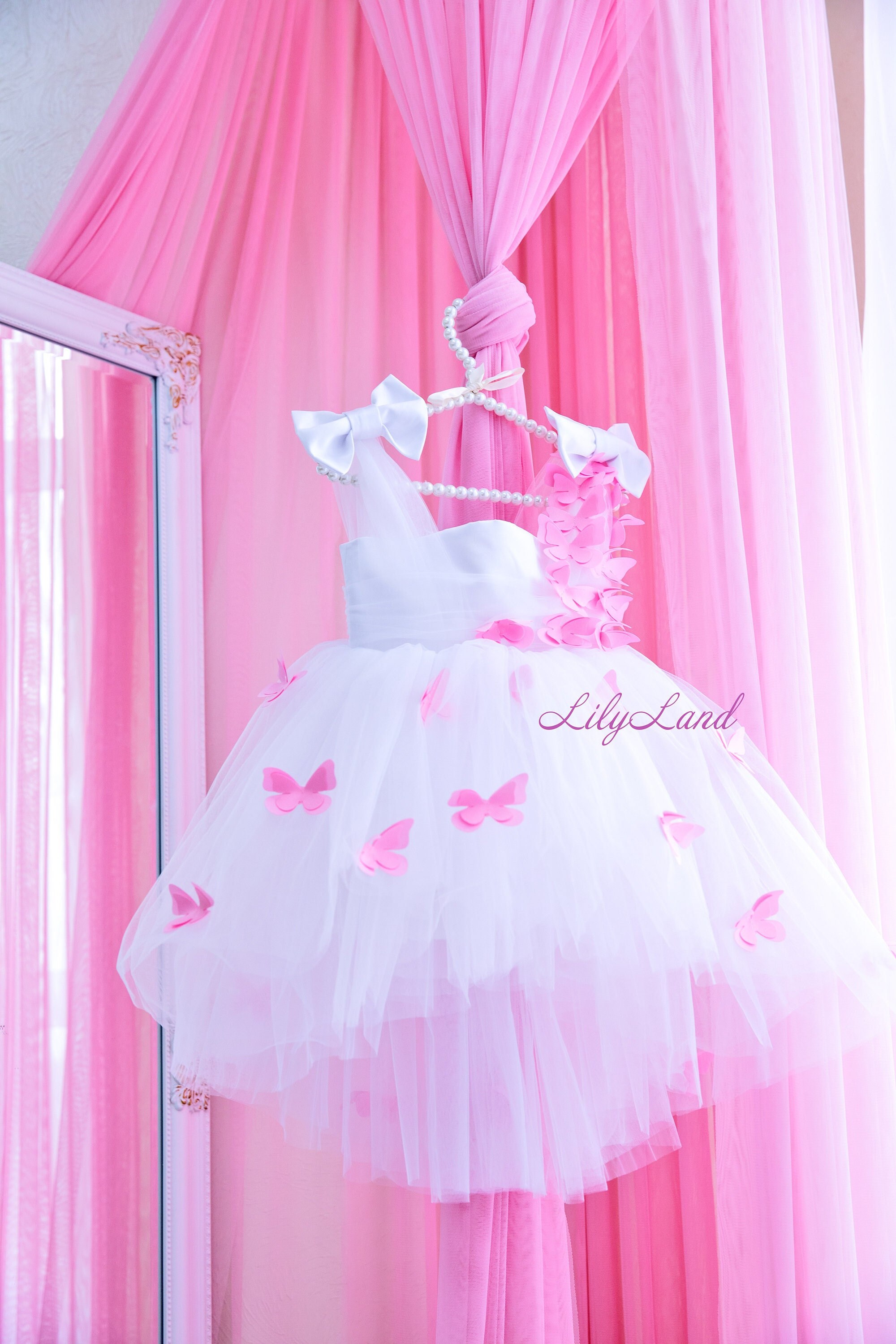 Butterfly Baby Dress READY TO SHIP Tutu First Birthday Dress Etsy