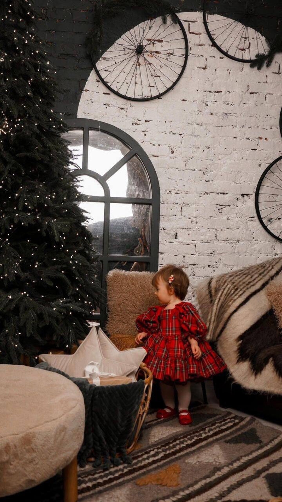 Toddler Holiday Outfit Macy's Baby Christmas Dress Black Friday Clearance  Baby Girl Plaid Christmas Dress