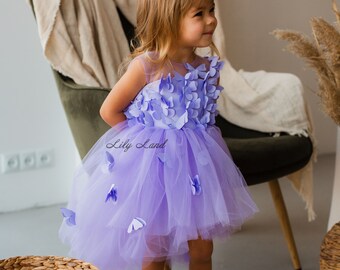Abito a maniche lunghe in jersey - Blu/fiore - BAMBINO | H&M IT