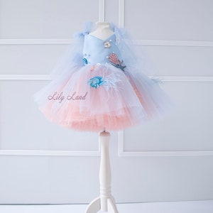 Girls Mermaid Dress Christmas Dress Beauty Pageant Dress  Toddler Sequin Dress  Birthday Dress