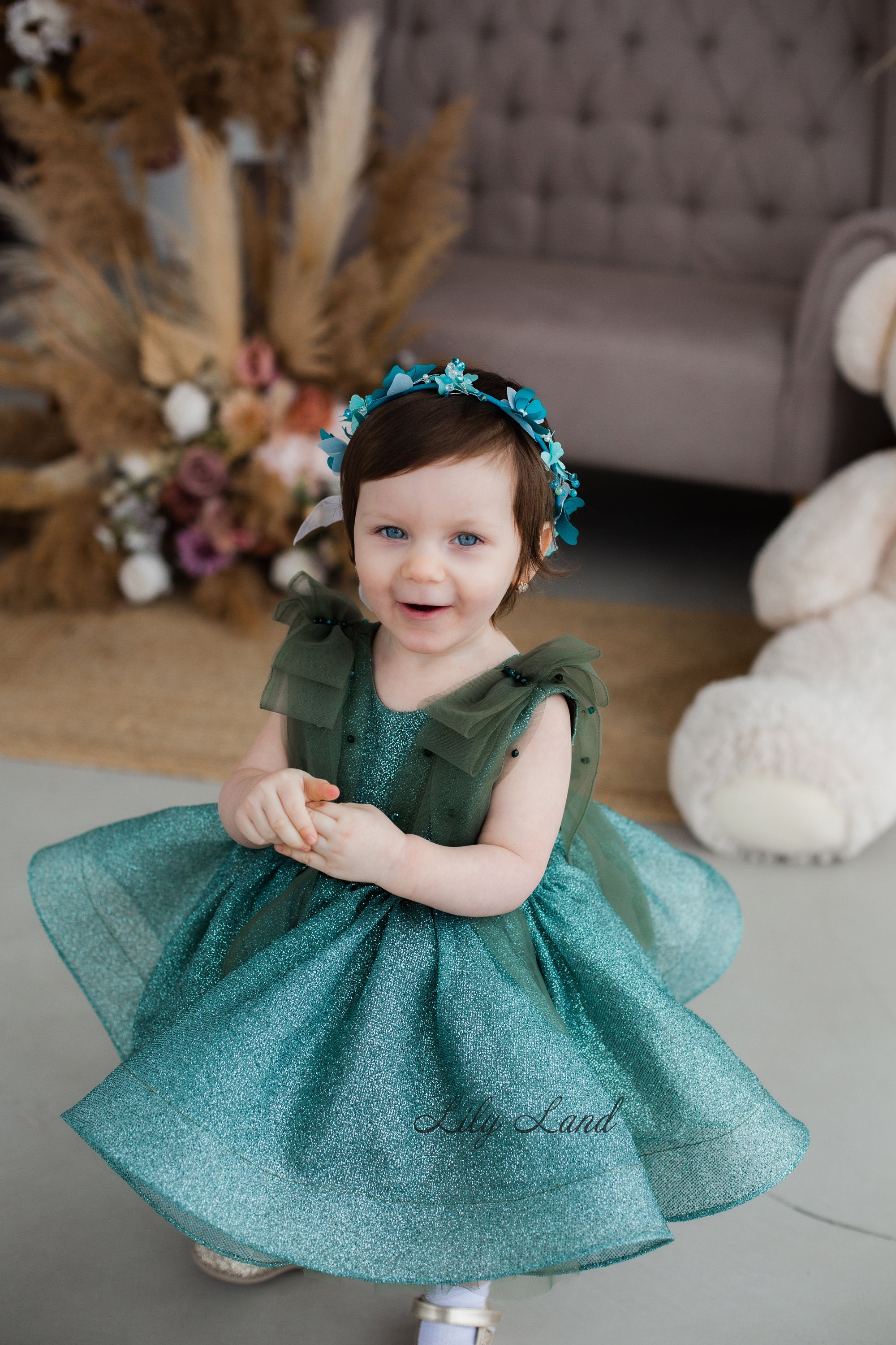 Update more than 244 green frock for baby girl latest