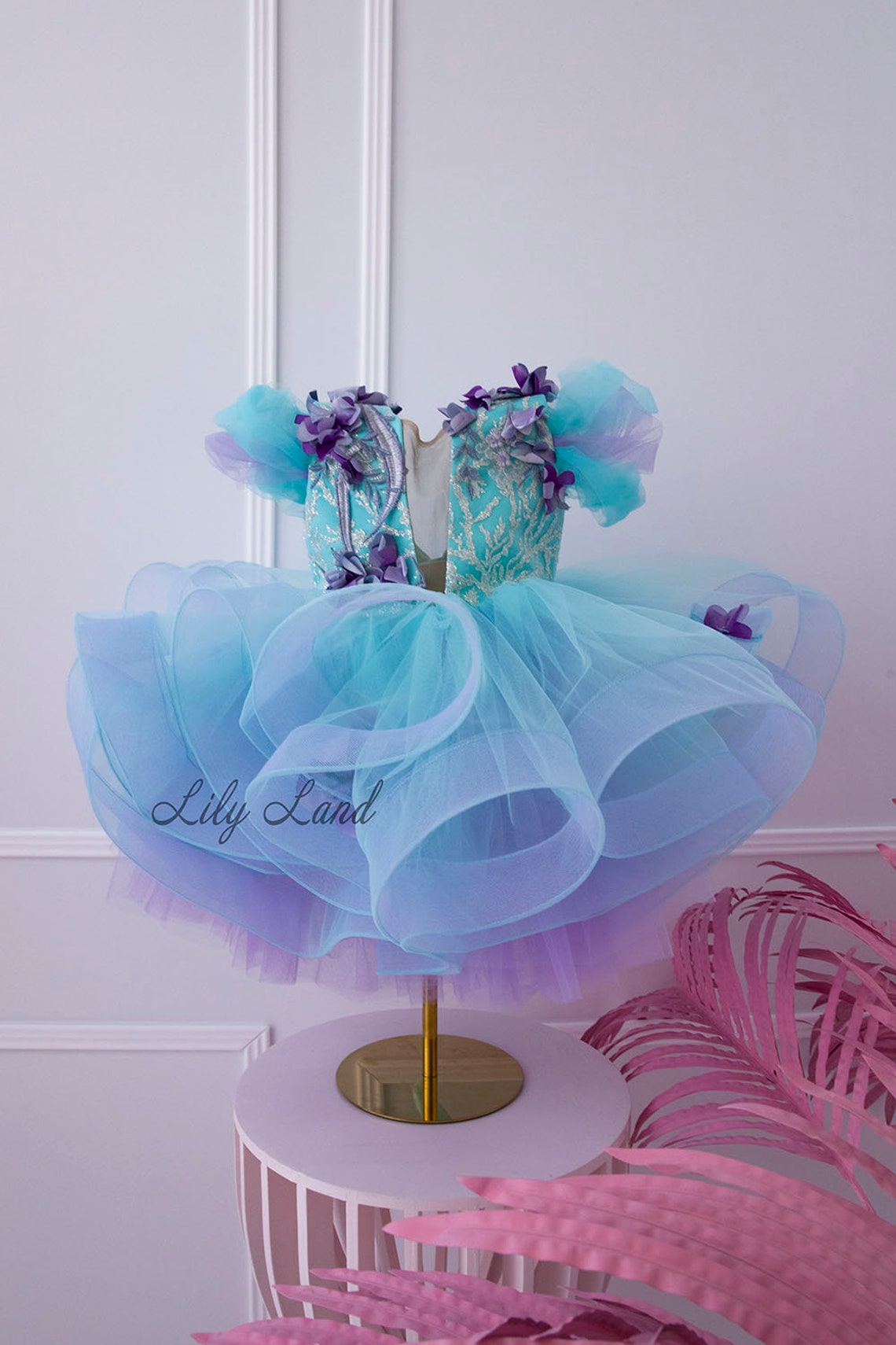 Tiffany Mint First Birthday Baby Girl Dress Baby Pageant Etsy