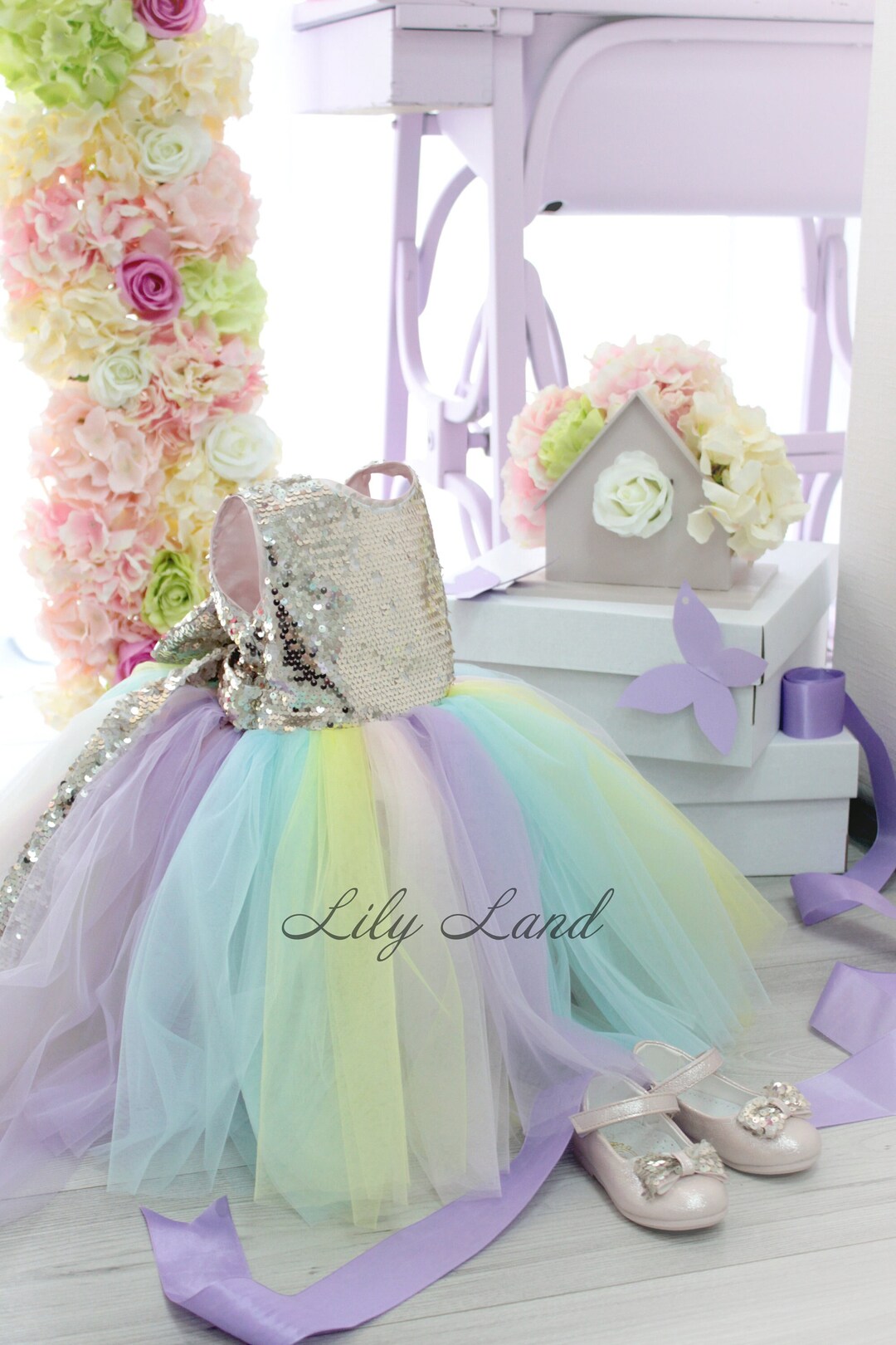Unicorn Dress Flowers