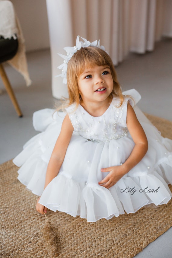 princess dress for 1st birthday Elegant Baby 1st Birthday Princess Dress Toddler Little Girl Formal Dresses