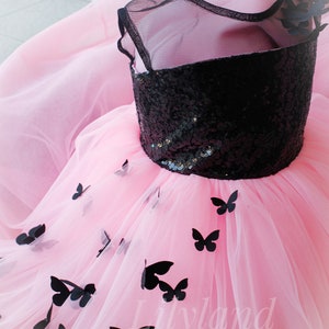 Carter's Toddler Girl Pink Butterflies Dress main image 1