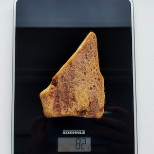 Piedra de materia prima de ámbar natural 80 gramos para tratamientos holísticos/ 2,9 oz de ámbar sin tratar, no calentado, ámbar genuino para tallas, diseñadores