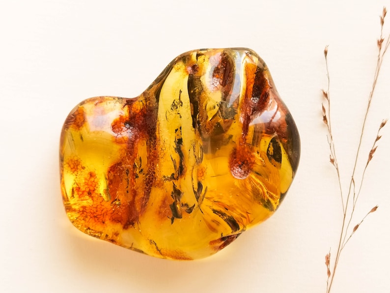 Natural Baltic Amber Souvenir Stone Mountain Climber Hiker Gift, Nature ...