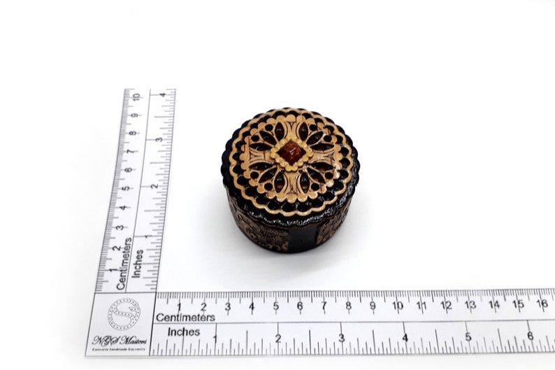 PRINCESS BALTIC jewelry box Handmade from birch bark.