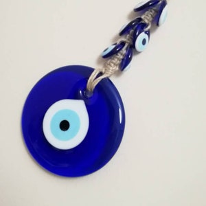 Evil Eye Wall Decor,Turkish Evil Eye,Feng Shui,Evil Eye Wall Hanging,Fused Glass Wall Art,Kabbalah Decor