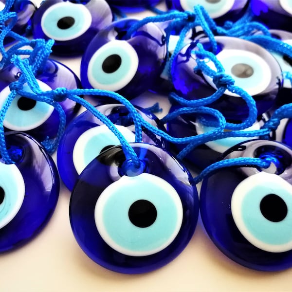 Whole Sale Evil Eye, 100 Pcs Evil Eye, Greek, Nazar Boncuk,Protection,Unique Gift,Evil Eye Charm,Favors,Turkish Evil Eye,Wedding,Baby Shower