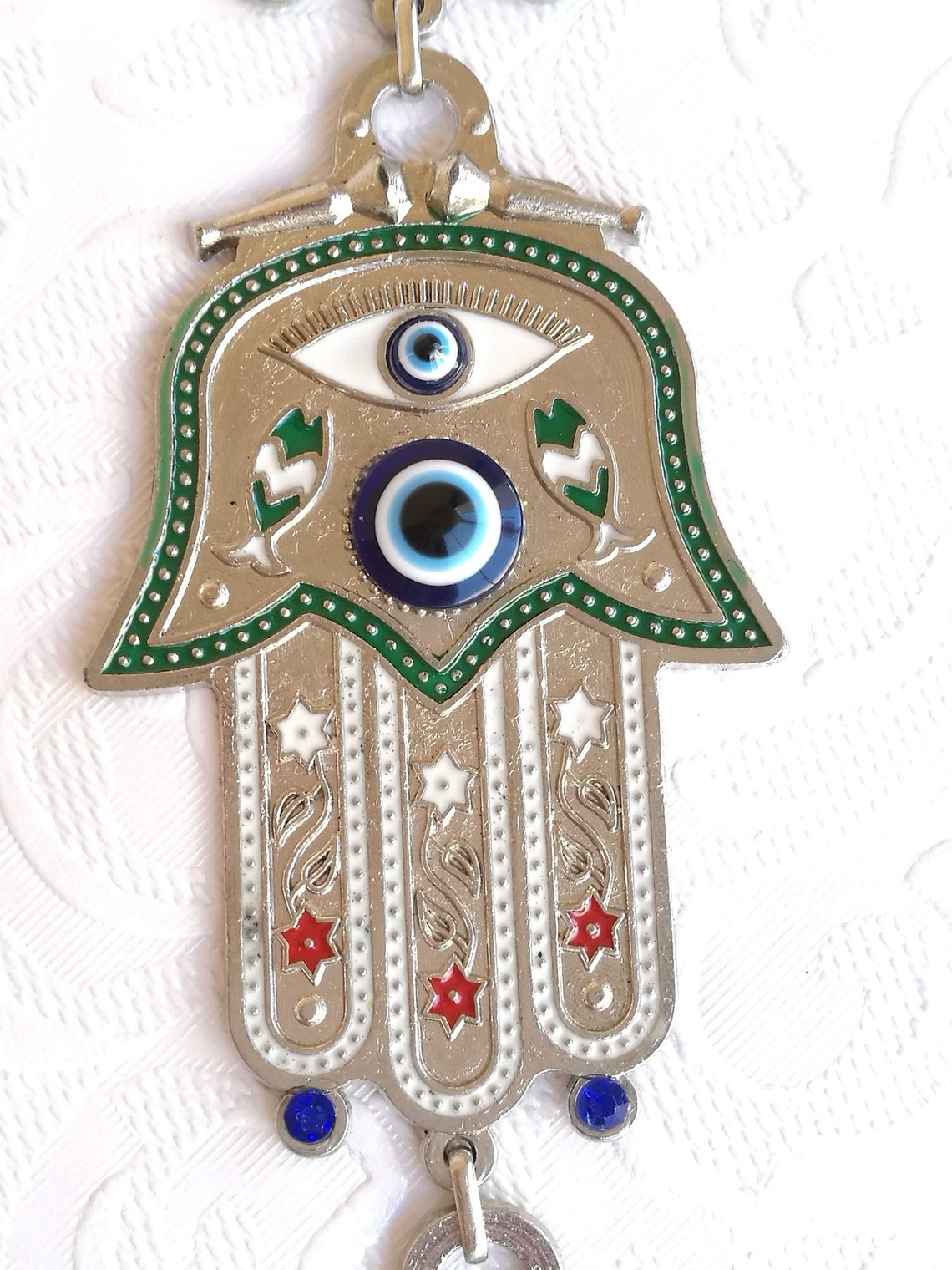 Hand of Fatima Evil Eye Wall Hanginghamsa Evil Eye Wall - Etsy