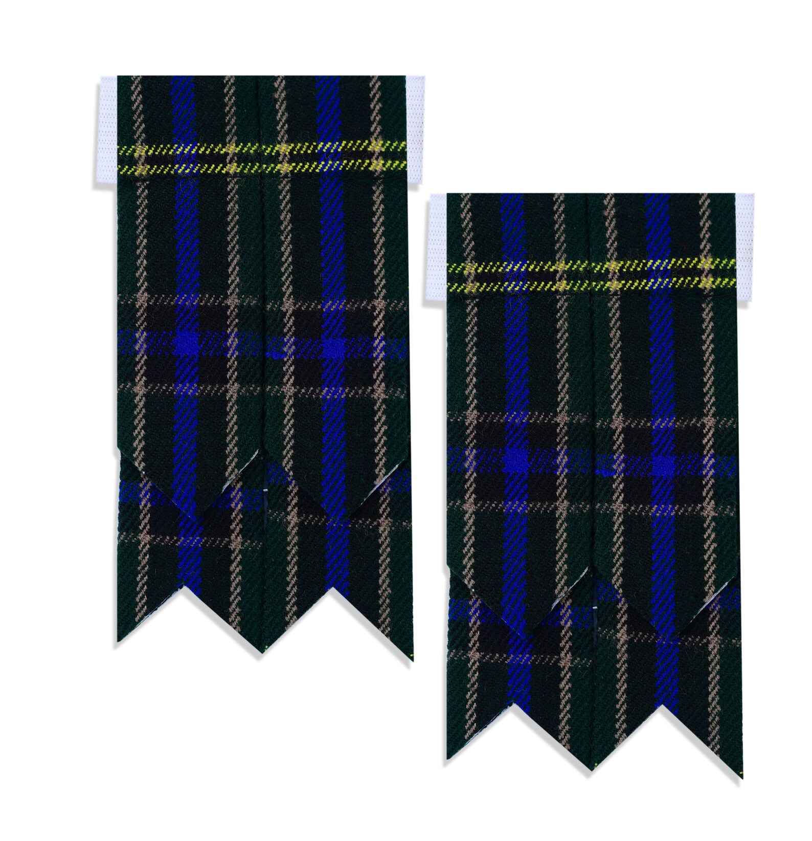 Scottish Men's Kilt Hose Sock Flashes US Army Tartan Made Etsy
