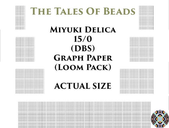 Seed Bead Size Chart