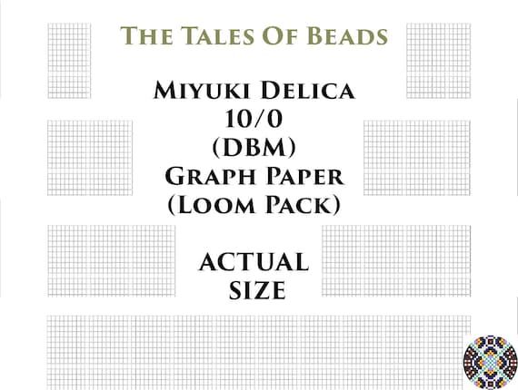 Printable Seed Bead Size Chart