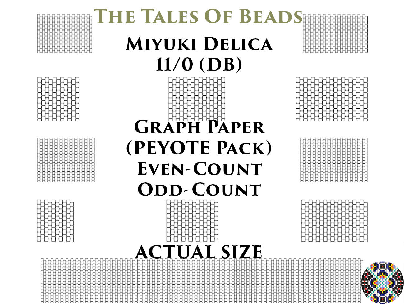 11 0 miyuki delica beading graph paper actual size peyote peyote graph paper delica