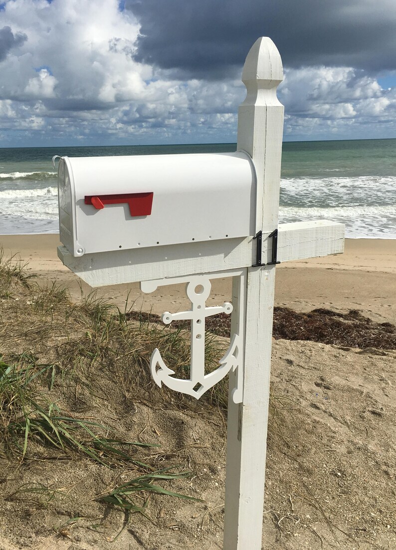 Mailbox Bracket Anchor Medium 12x16 inch Custom Mailbox Etsy