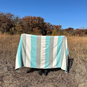 Himalayan yak wool Blanket/shawl/wrap handmade in Nepal. Warm soft shawl/Meditation shawl/unique holiday gift. 98"X45"