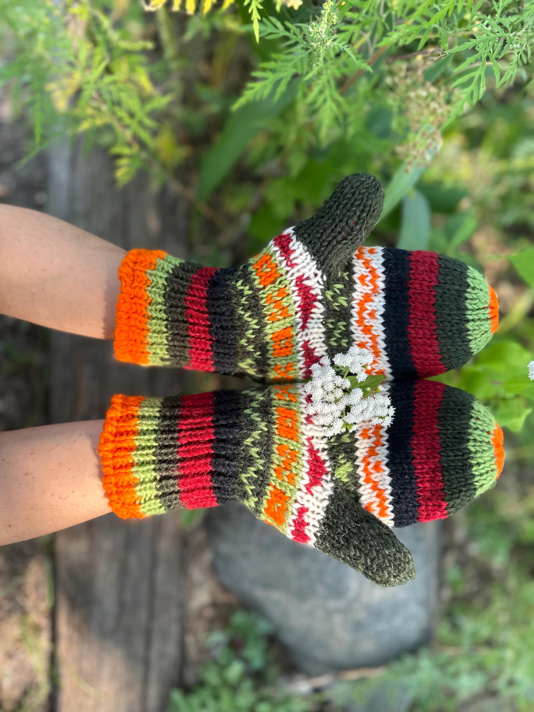 Guanti Di Lana Tiro A Segno Manopola Pile Foderato Misto - Foto 7