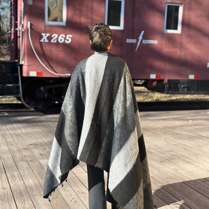 Himalayan yak wool shawl/wrap/scarf handmade in Nepal. Warm soft shawl/Meditation shawl/unique holiday gift. 82”X39”