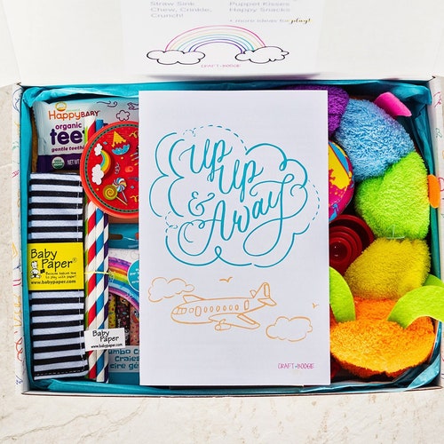 Toddler Busy Kit 1836 Mos. Airplane Activities for Babies Etsy