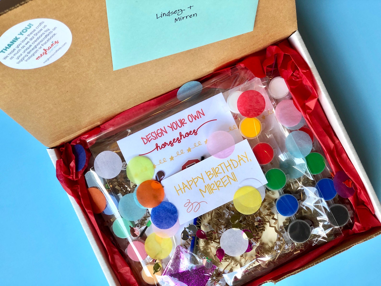 Custom Birthday Party Craft Kits. Kids' Party Favors. Etsy