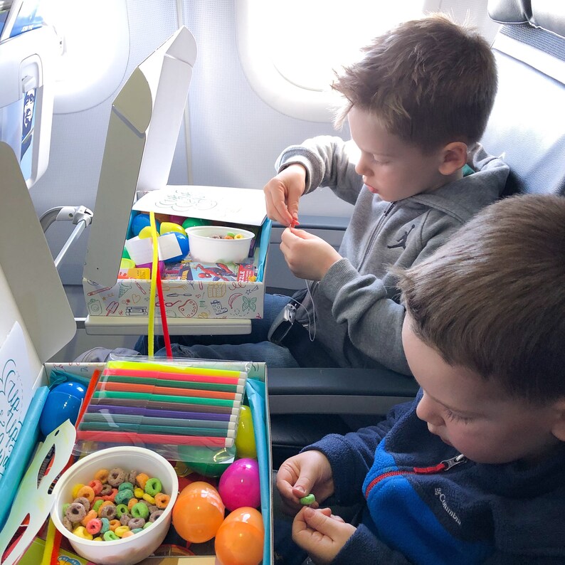 Airplane Busy Kit for Kids 38 Yrs. Crafts Games Toys Etsy