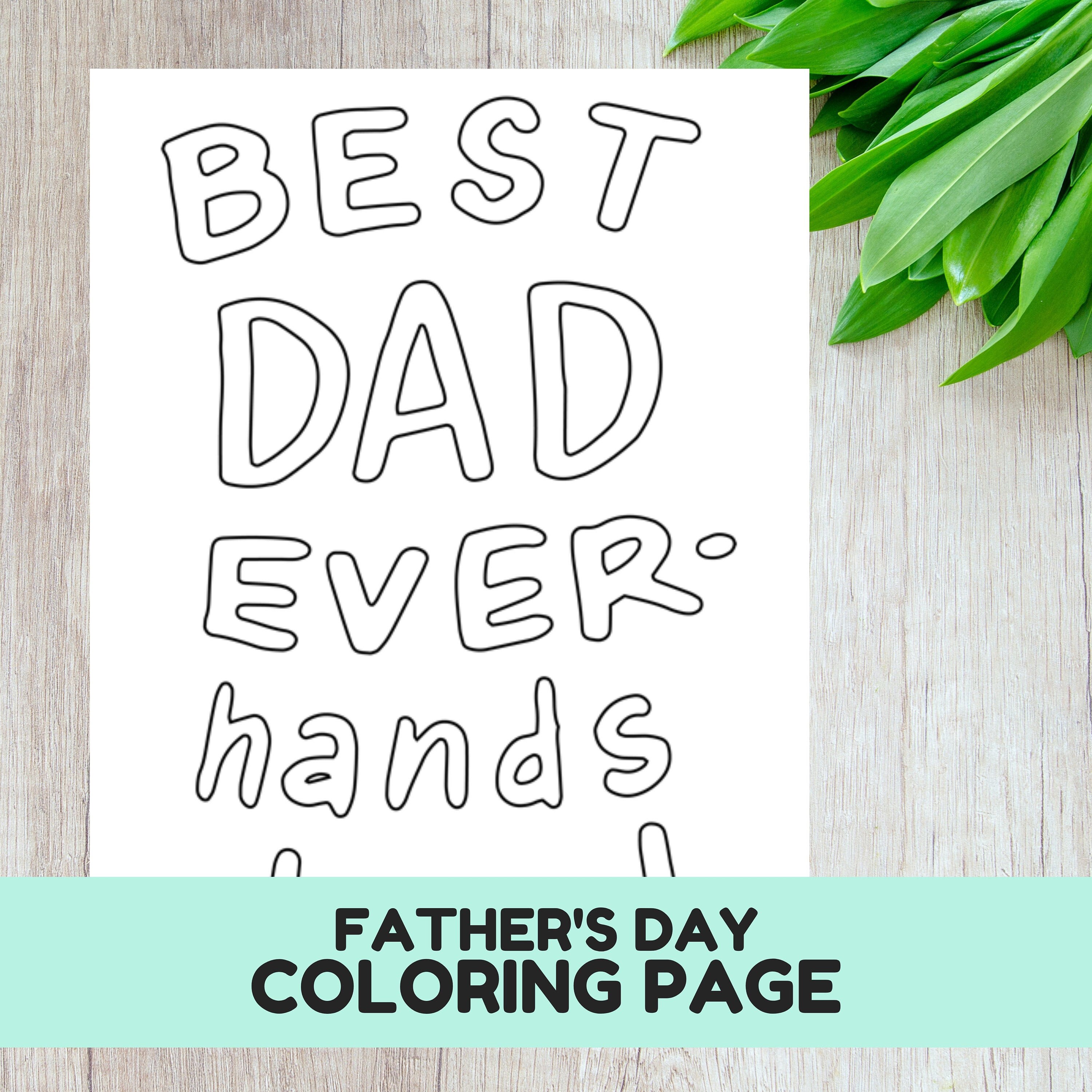 5500 Collections Coloring Pages Best Dad  Best HD