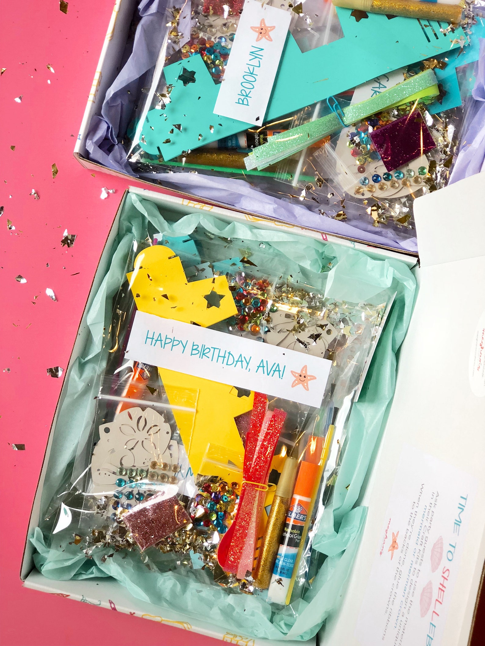 Custom Birthday Party Craft Kits. Kids' Party Favors. Etsy