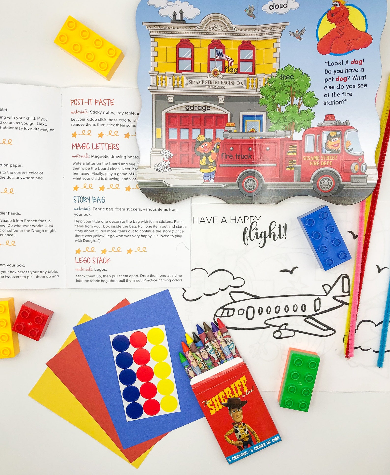 Toddler Busy Kit 1836 mos. Airplane Activities for Babies Etsy