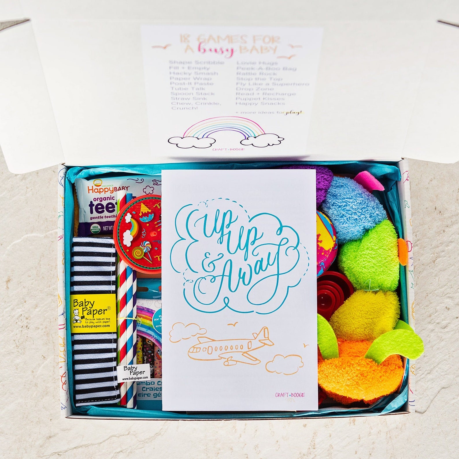 Baby Busy Kit 1018 Mos. Airplane Activities for Babies. Etsy