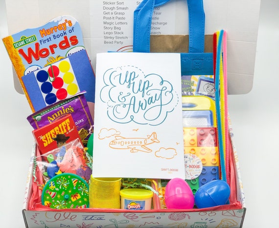 airplane activity kit for toddlers